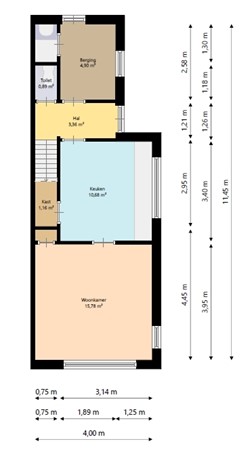 Floorplan - Slingerweg 65, 1777 AG Hippolytushoef